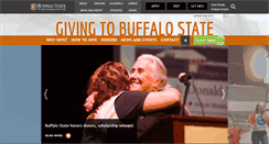 Desktop Screenshot of giving.buffalostate.edu