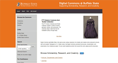 Desktop Screenshot of digitalcommons.buffalostate.edu