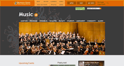 Desktop Screenshot of music.buffalostate.edu