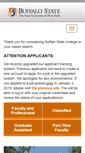 Mobile Screenshot of jobs.buffalostate.edu