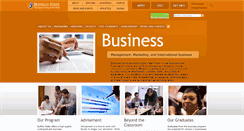 Desktop Screenshot of business.buffalostate.edu